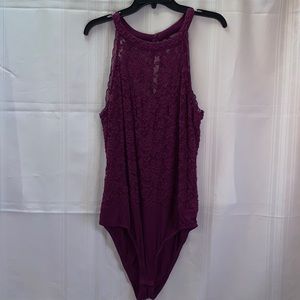 Torrid halter Lacey bodysuit